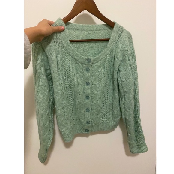 COPY - Rouje Maille Mohair wool cardigan sweater - Picture 7 of 7